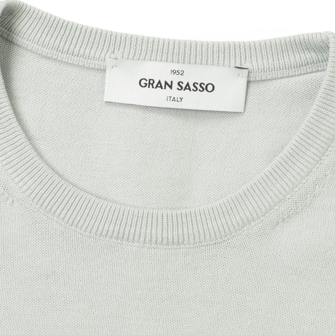Gran Sasso グランサッソ ニット Tシャツ ハイゲージ コットン